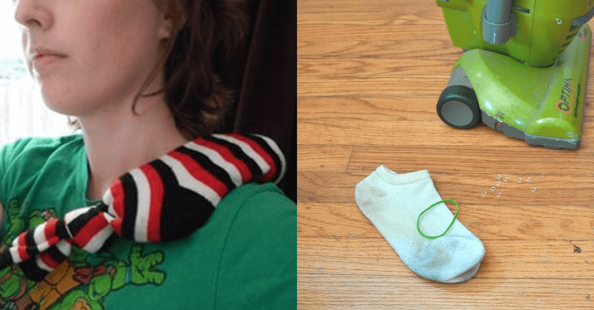 16 clevere Verwendungen für alte Socken.